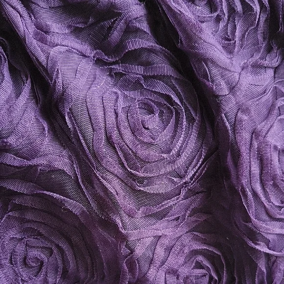Stoosh Purple Rosette Mini Skirt - Picture 3 of 4